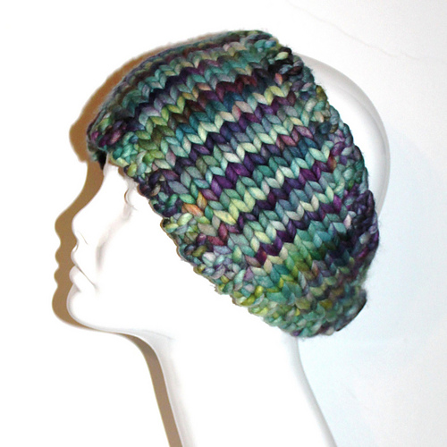 Super Bulky Strikket Headband - Absolute Knits