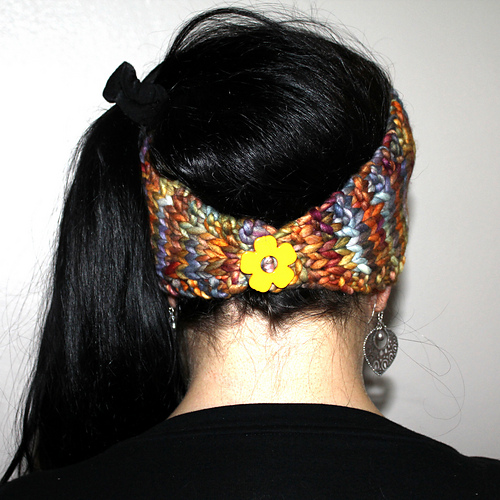 Super Bulky Strikket Headband - Angela Juergens