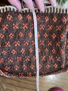 Nearly done with the body repeat section