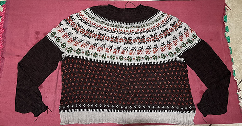 Finished and blocking 