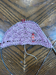 I reknit Section 1