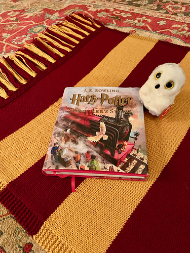 Hogwarts Baby Blanket - Rachel Ack