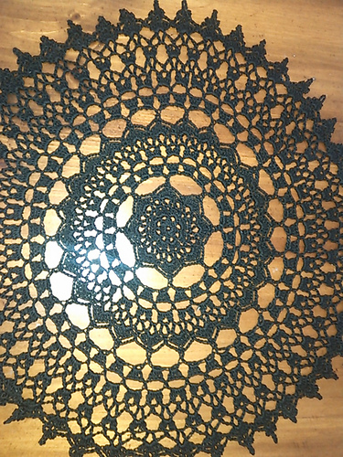 Autumn Spice Mandala Doily photo 7