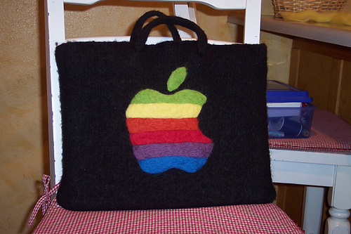Adam's Super Duper Felted Laptop Tote
