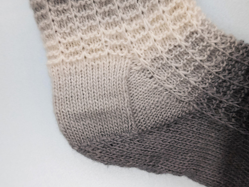 Fleegle-hels Zunahme/Økningshæl - addi by Selter