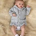 Baby Roots Cardigan pattern 