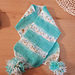 pompoms scarf pattern