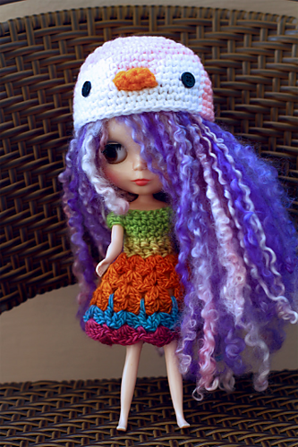 Blythe Penguin Hat photo 2