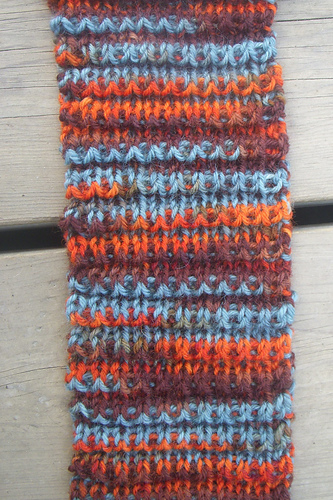 Corrugated Hat and Scarf Set photo 4
