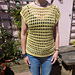 Yummy Yellow Net Top pattern 