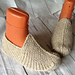 Woolen slippers pattern 