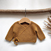 Estrela d'Alva Baby Cardigan pattern 