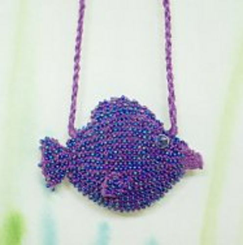 Beaded Fish Pendant Bag photo 1