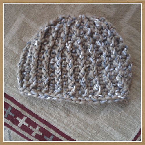 ahimsa chunky ribbed hat & skinny scarf set photo 2