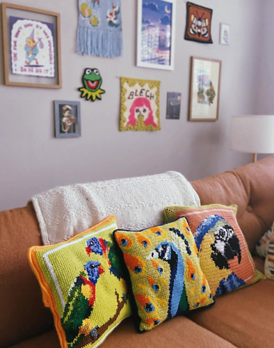 Birds of a Feather Pillow