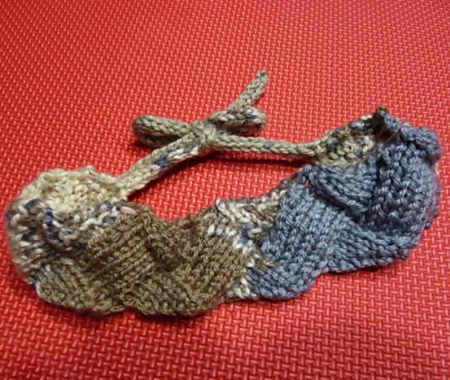Narrow Entrelac Headband photo 3
