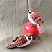 すずめのあみぐるみ Eurasian tree sparrow pattern 