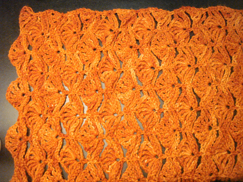Lacy Openwork Wrap / Throw #70062 photo 2