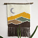 The Mini Moon Ridge Wall Hanging pattern 