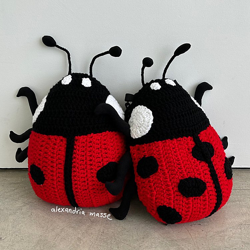Ladybird Backpack/Pillow - Alexandria Masse
