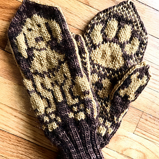 golden retriever knitting pattern