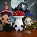 Witch's Hat Mushroom Trio pattern 