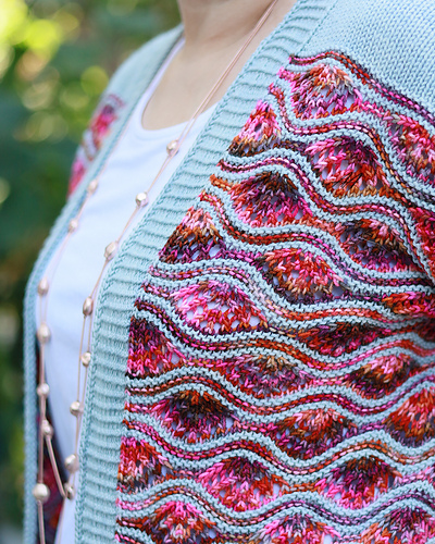Gardens Of Giverny Cardigan
