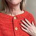 The Merry Cardi pattern 