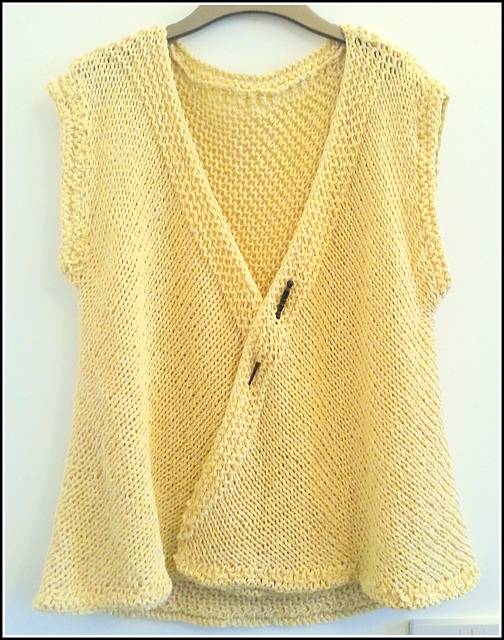 Ravelry Cotton Swing Top pattern by Pat Watson