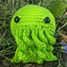 Cthulhu Big Head Buddy pattern 