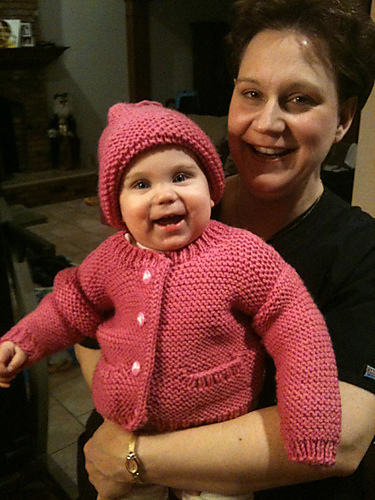 Emma Hat and Cardigan photo 2