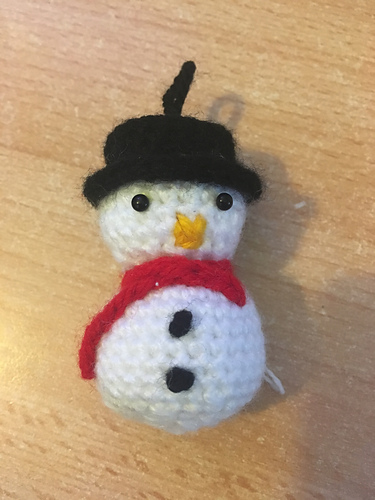 Hanging Snowman photo 2