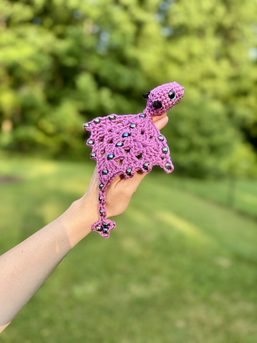 Beaded Fidget Pocket Dragon