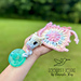 Starburst Paci Pal Dragon pattern 