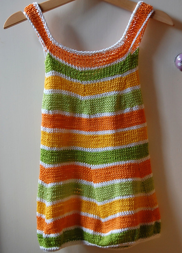 Striped bubble dress photo 3