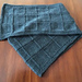 Reversible Squares Scarf pattern 