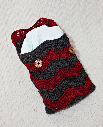 Chevron Diaper Clutch photo 8