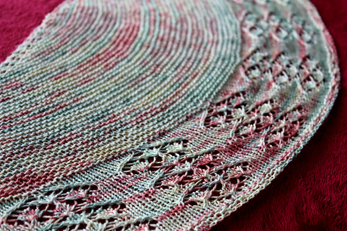 Mae Flowers Shawl photo 4