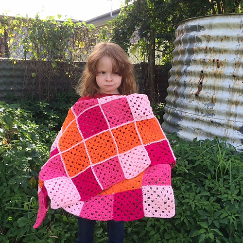Ravelry Letter Blanket pattern by Amelie and Atticus