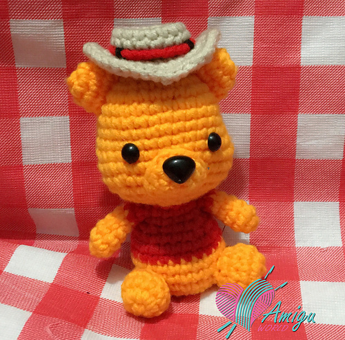 Pooh Character Keychain
