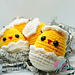 Egg keychain pattern