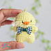 Tiny Chicken Keychain pattern