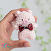 Tiny Pig Keychain pattern