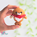 Tiny Walrus Keychain pattern