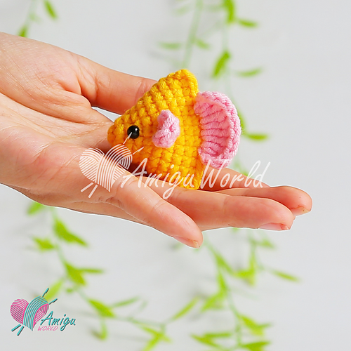 Tiny Fish Keychain