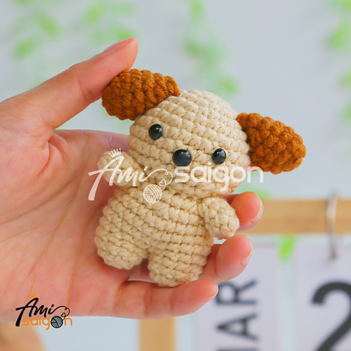 Tiny Dog Keychain