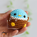 Little Mallard Duck Keychain pattern