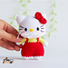 Hello Kitty Amigurumi pattern