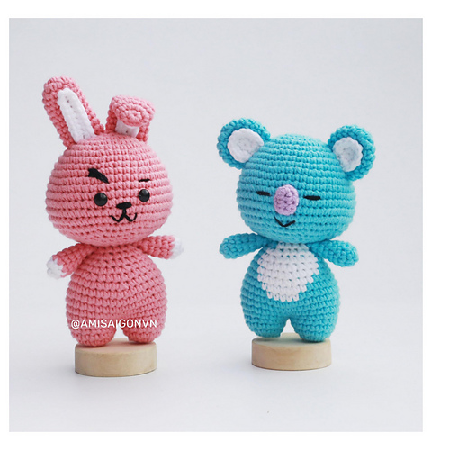 Ravelry: Amigurumi Cooky BT21 pattern by Vui Vui