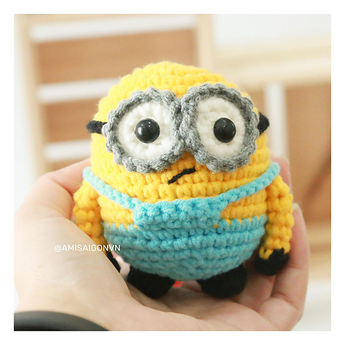 Amigurumi Minion Bob - Vui Vui